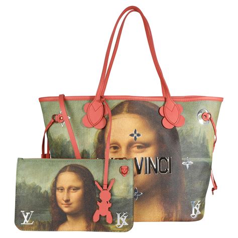 louis vuitton mona lisa bag|mona lisa jeff koons.